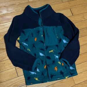 Kids Dinosaur Fleece Jacket 🦕